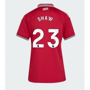 Manchester United Luke Shaw #23 Replika Hemmatröja Damer 2026-27 Kortärmad
